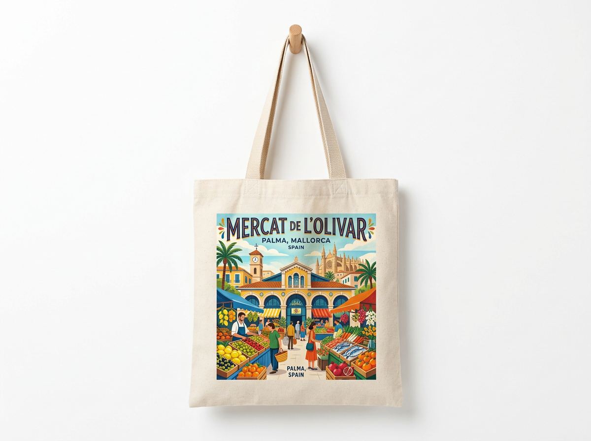 Bossa tela Mercat de l'Olivar